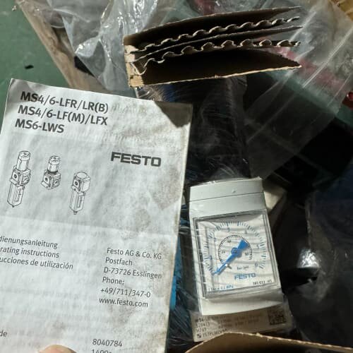 FESTO 4bar公斤压力减压阀MS4-LR-1/4-D6--议价商品