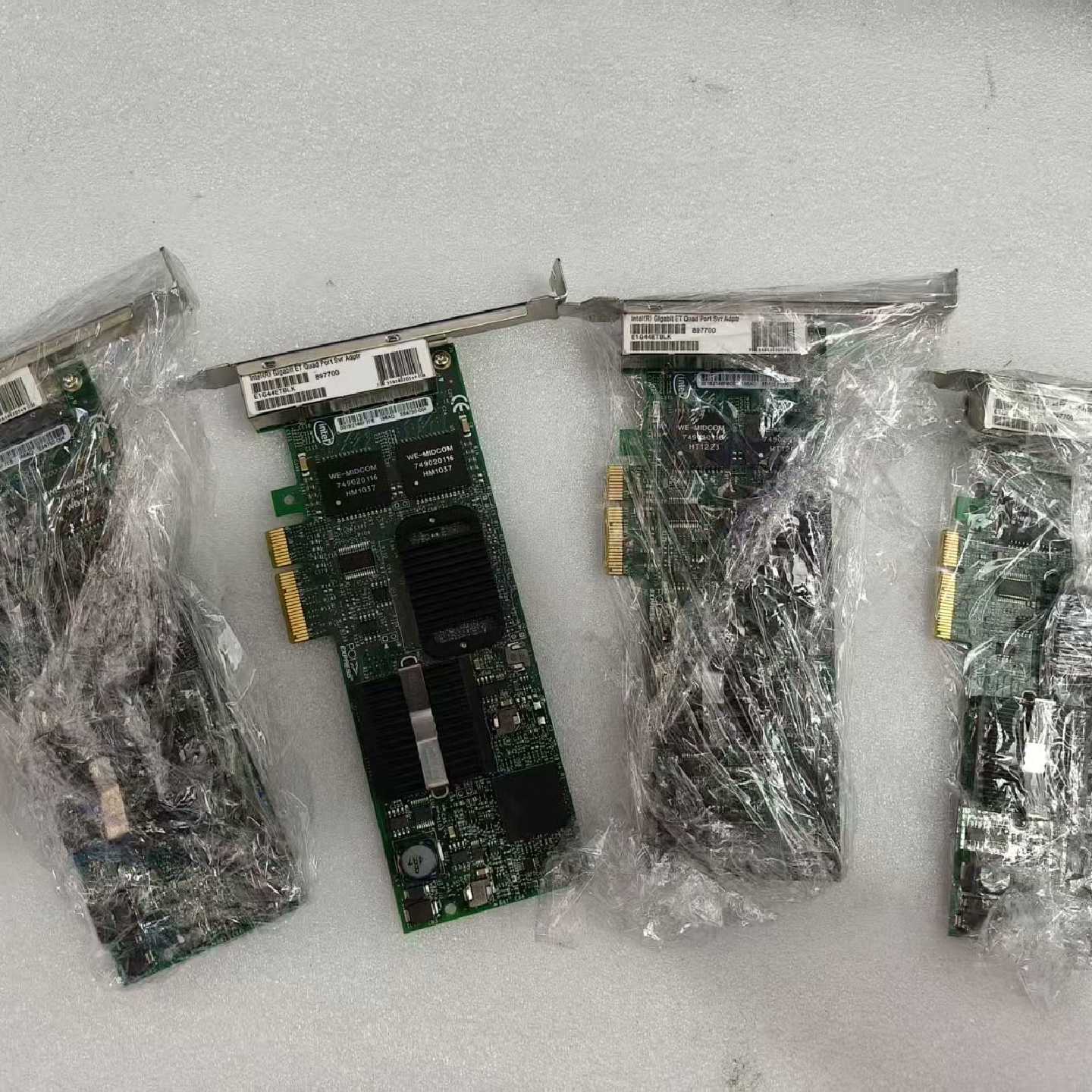 议价--拆机的。Intel千兆四口网卡 E1G44ETBLK 服务器