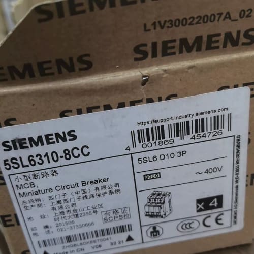 西门子小型断路器5SL6310-8CC--议价商品