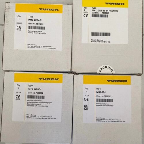 图尔克TURCK安全栅IM12-22Ex-R、IMX12-D--议价商品