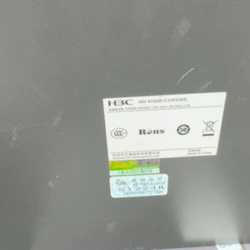 h3c 24口全千兆s1224r交换机。实物拍摄。--议价商品