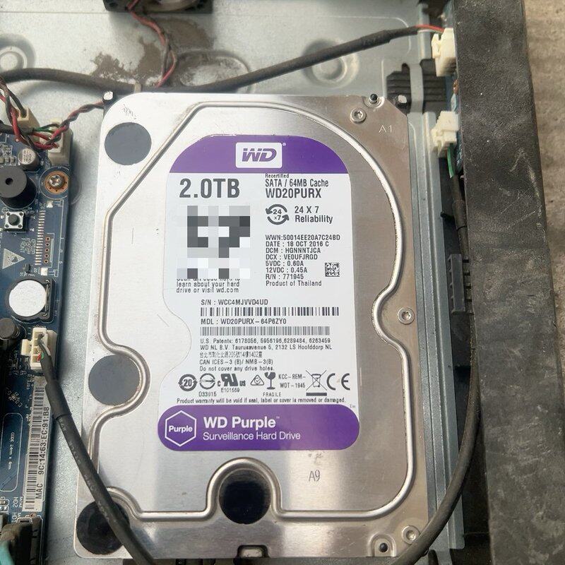 西数紫盘2TB机械硬盘 WD20PURX 3.5寸SATA--议价商品