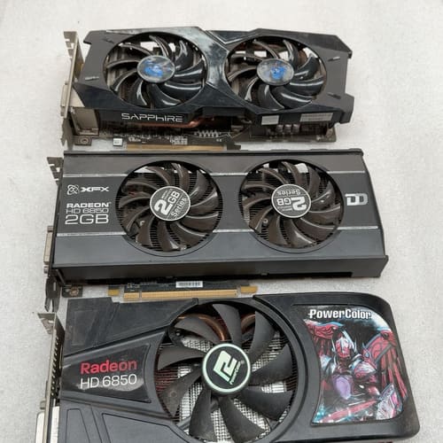 出6片,拆机 HD6850 2G显卡--议价商品