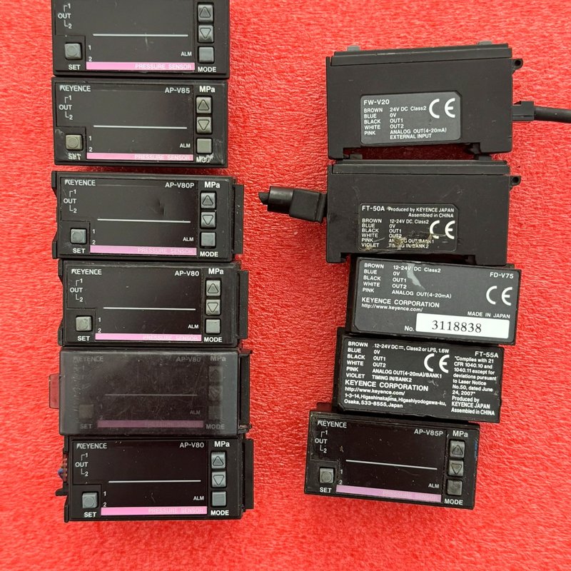 二手基恩士传感器AP-V85,AP-V80P,FW-V20,--议价商品