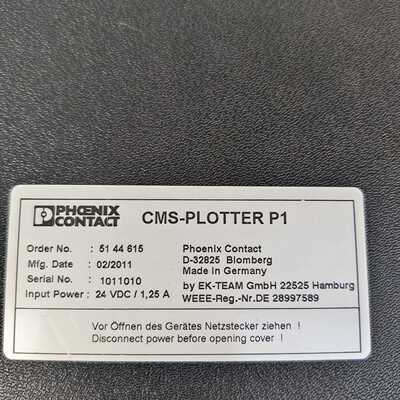议价--Phoenix Contact CMS-P1-PLOTTER