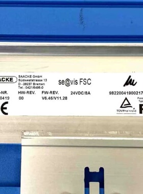 SAACKE seavis 9822200419 V3.00--议价商品