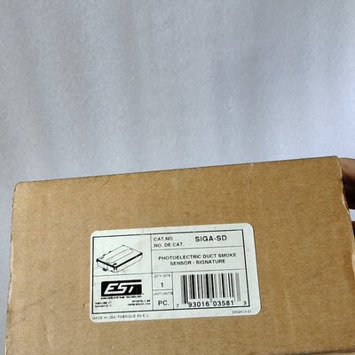 EST风管式光电感烟探测器SIGA-SD 全新正品原装--议价商品