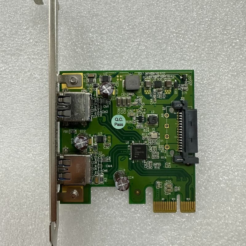 台湾2路工业相机图像采集卡U3-PCIE1XG205 Ｒｅｖ--议价商品