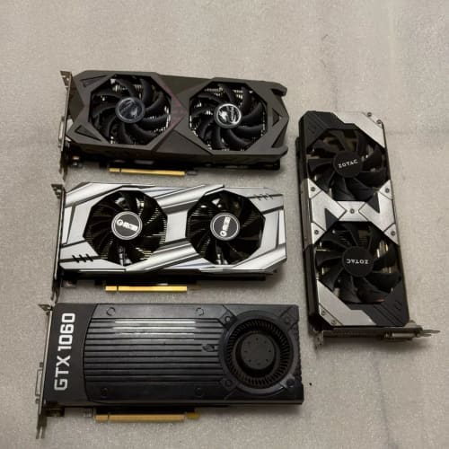 #电脑显卡 原装拆机 GTX1060 3G显卡--议价商品