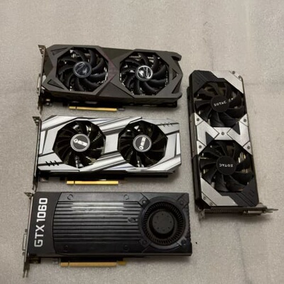 #电脑显卡 原装拆机 GTX1060 3G显卡--议价商品