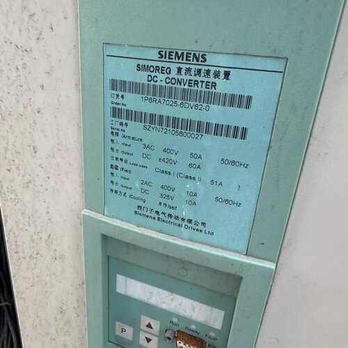 出售西门子SIMOREG直流调速装置 DC-CONVERTE--议价商品