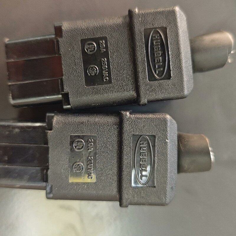 HUBBELL荷宝品字插头 H320C 20A 250VAC--议价商品