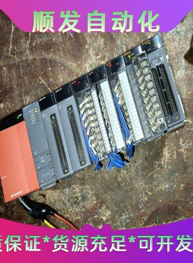 三菱PLC控制器定位模块QD75P4N，通电如图显示，一套议--议价商品