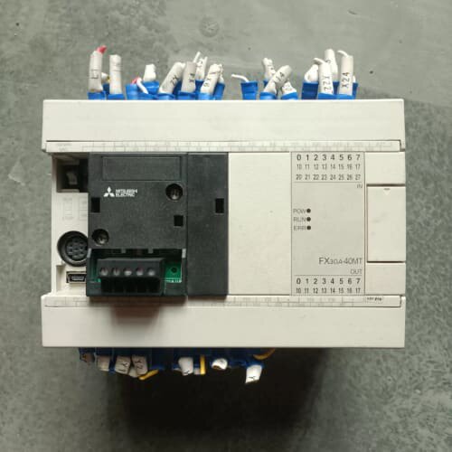 三菱PLC FX3GA-40MT主机,带485通讯模块,工厂--议价商品