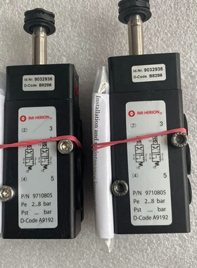 IMI NORGREN诺冠电磁阀9032936 971080--议价商品