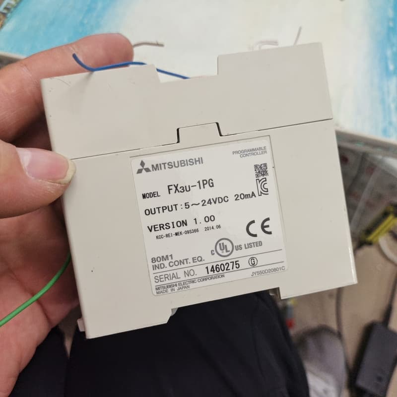FX3U-1PG三菱原装正品成色不错包好包邮深圳当日发货用的--议价商