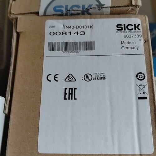 全新包装德国SICK西克IN40-D0101K货号60273--议价商品