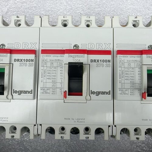 罗格朗塑壳断路器DRX 100A 原装正品 6900V等级--议价商品