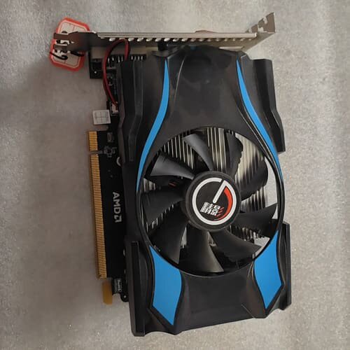 出一片精影HD7570 1G GDDR5显卡，功能完好，成色--议价商品