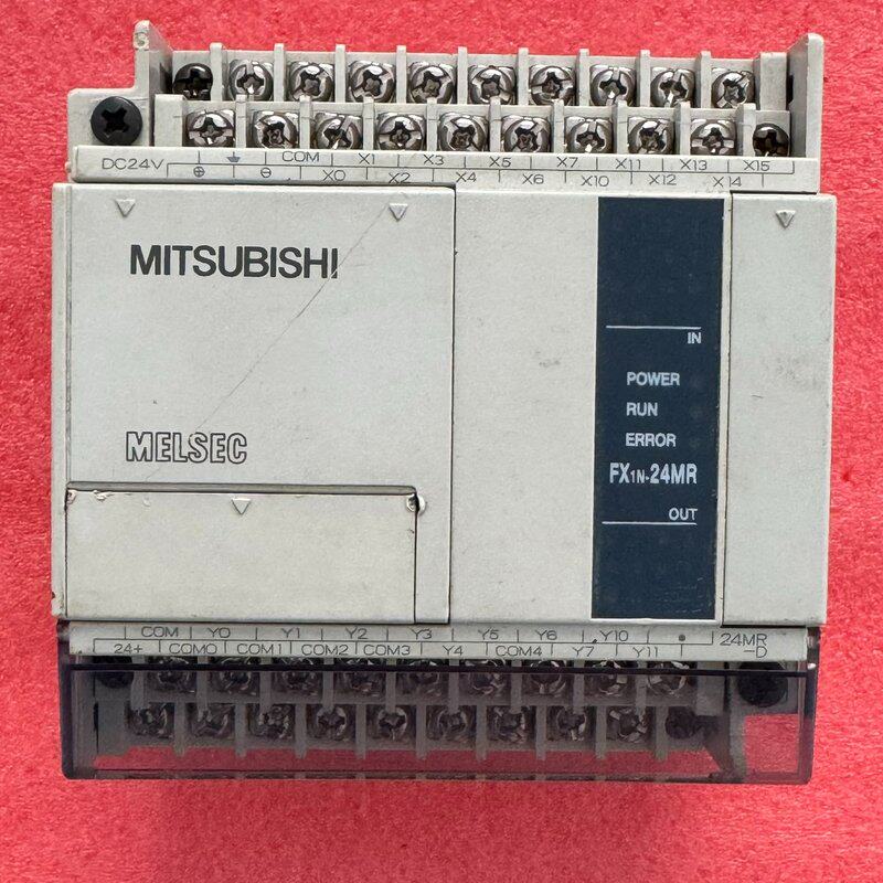 二手三菱PLC FX1N-24MR-D ，实拍包好DC:20--议价商品