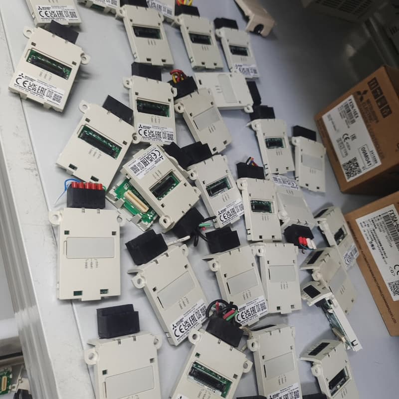 FX3U-485-BD原装正品三菱plc通信模块 9成新年份--议价商品