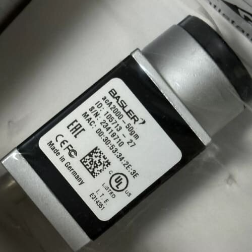 全新basler工業相機aca2000-50gm，全新。--议价商品