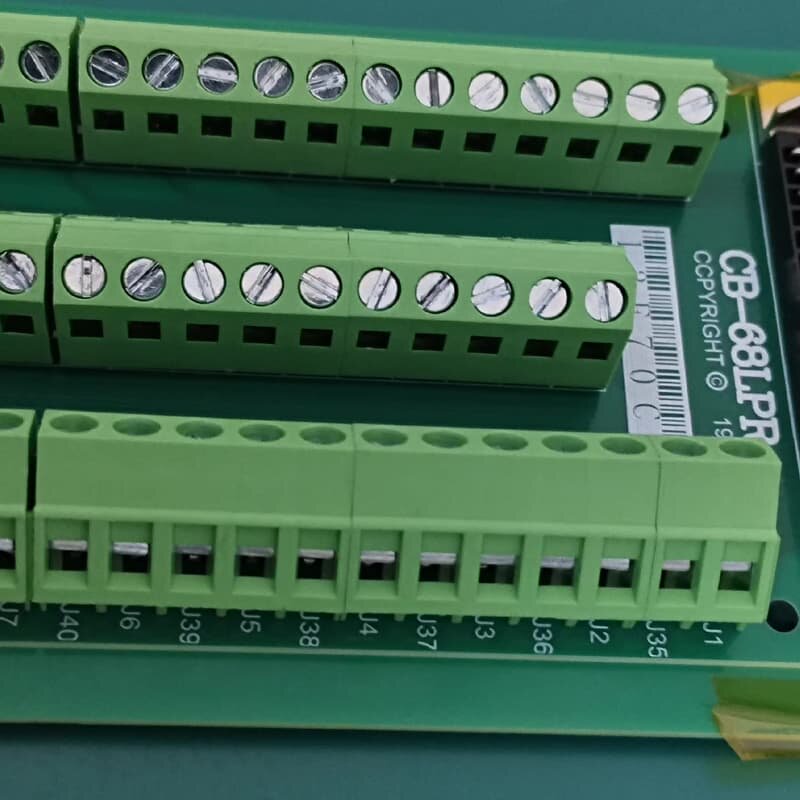 美国原装NI CB-68LPR接线板,绿色PCB,成色几乎全--议价商品