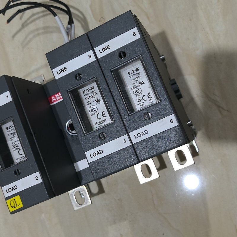 ABB隔离开关熔断器组OS160GD12P 二手--议价商品
