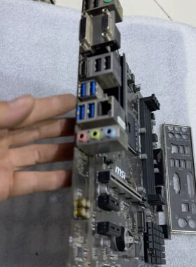 微星B450M PRO-VDH MAX主板，功能正常，成色如--议价商品