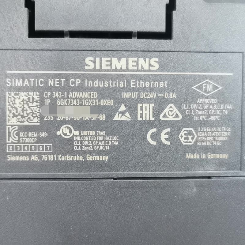 全新正品西门子SIMATIC NET CP工业以太网模块,型--议价商品