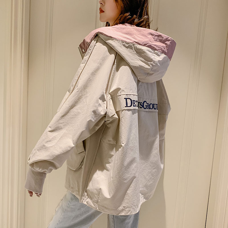 短款外套女春秋季2020年新款学生韩版宽松百搭女士夹克上衣ins潮