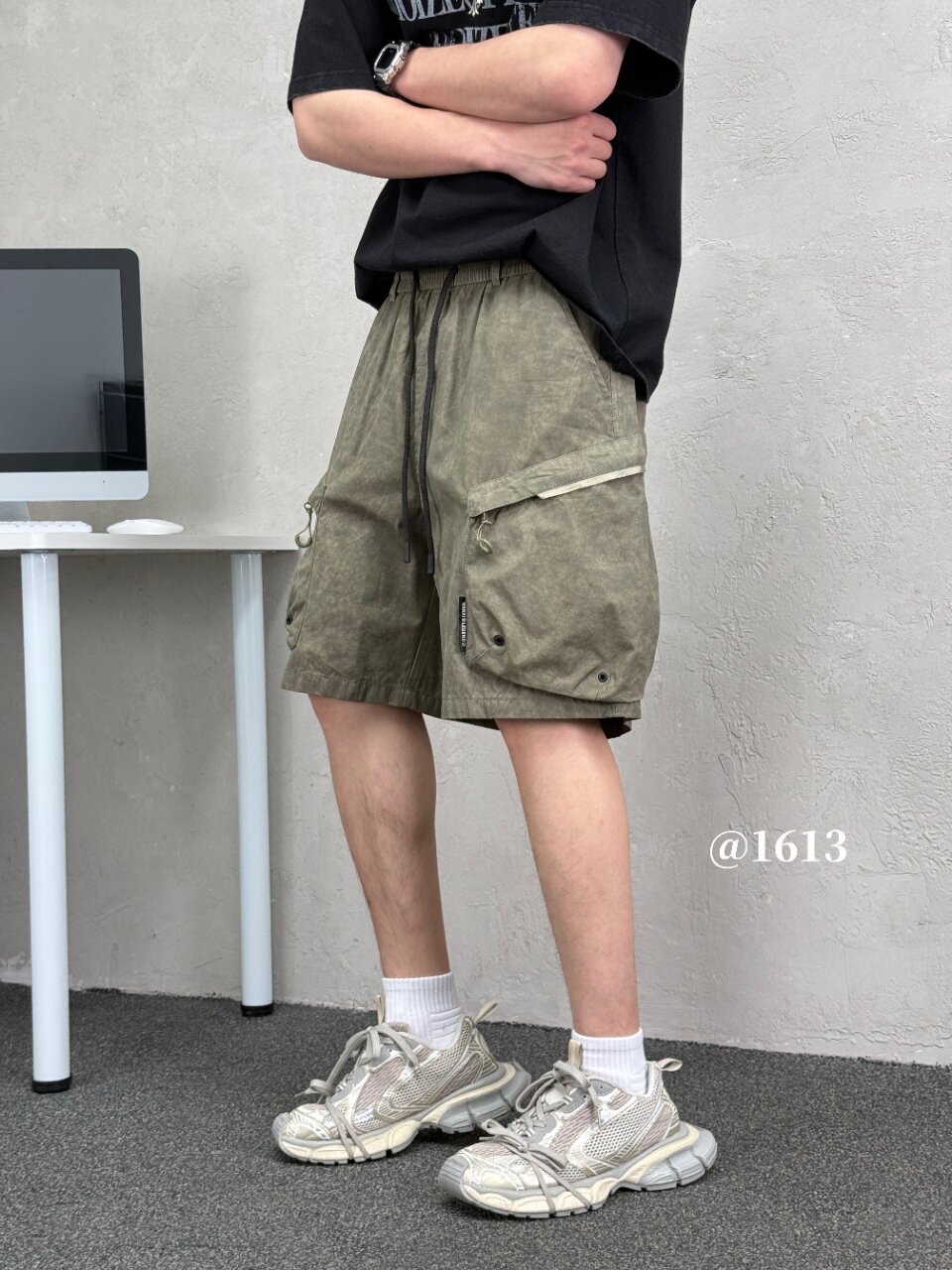实体商场高端山系潮牌宽松工装短裤男2026夏季新款休闲运动五分裤