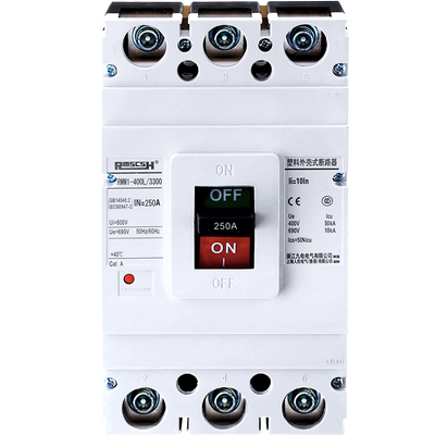 三线塑料外壳式cdm3/4p断路器