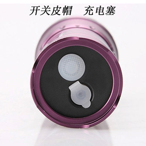 F10钓鱼灯夜钓灯后盖尾盖开关橡胶防水开关皮帽充电塞DIY通用配件
