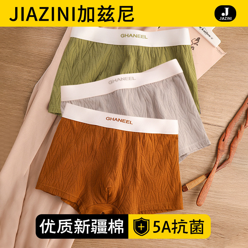 男士内裤男款纯棉抗菌2025新款秋冬宽松青少年男生四角平角短裤头,女士内衣/男士内衣/家居服,平角裤,淘宝优惠券,粉丝福利购,淘宝优惠卷