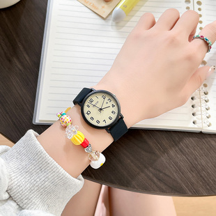 聚利时旗舰店初高中学生考试专用手表女公务员国考简约石英表1552