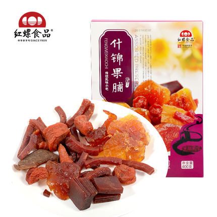 北京特产果脯礼盒400g果韵天香休闲美食果干蜜饯小吃零食大礼包