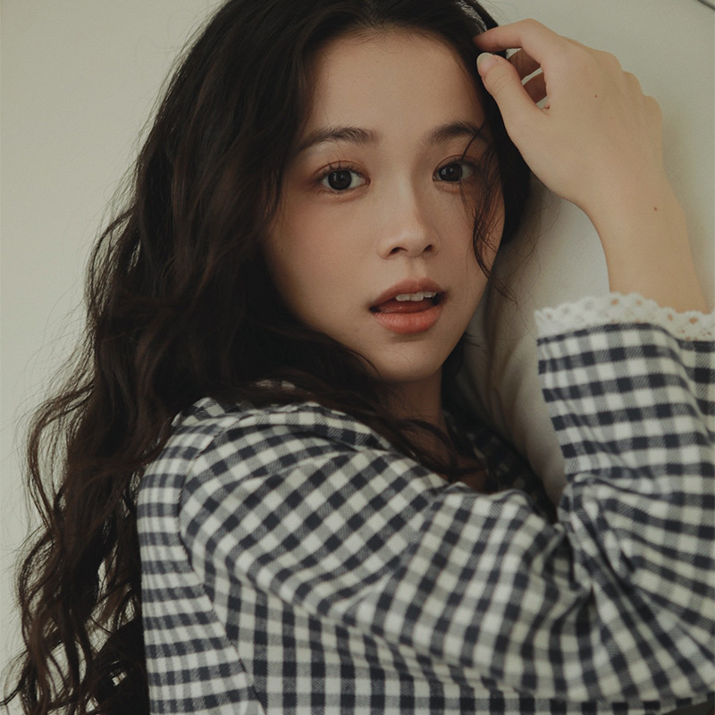 日系新款睡衣女款春秋季梭织纯棉家居服慵懒宽松大码全棉绒布套装