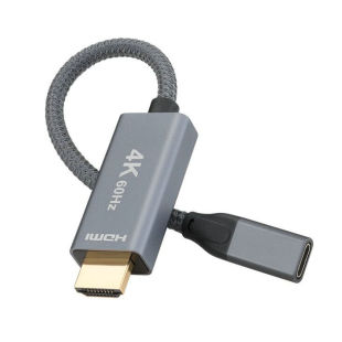 USB3.1Type type hdmi转接数据线大屏 C母转hdmi公4K@60Hz