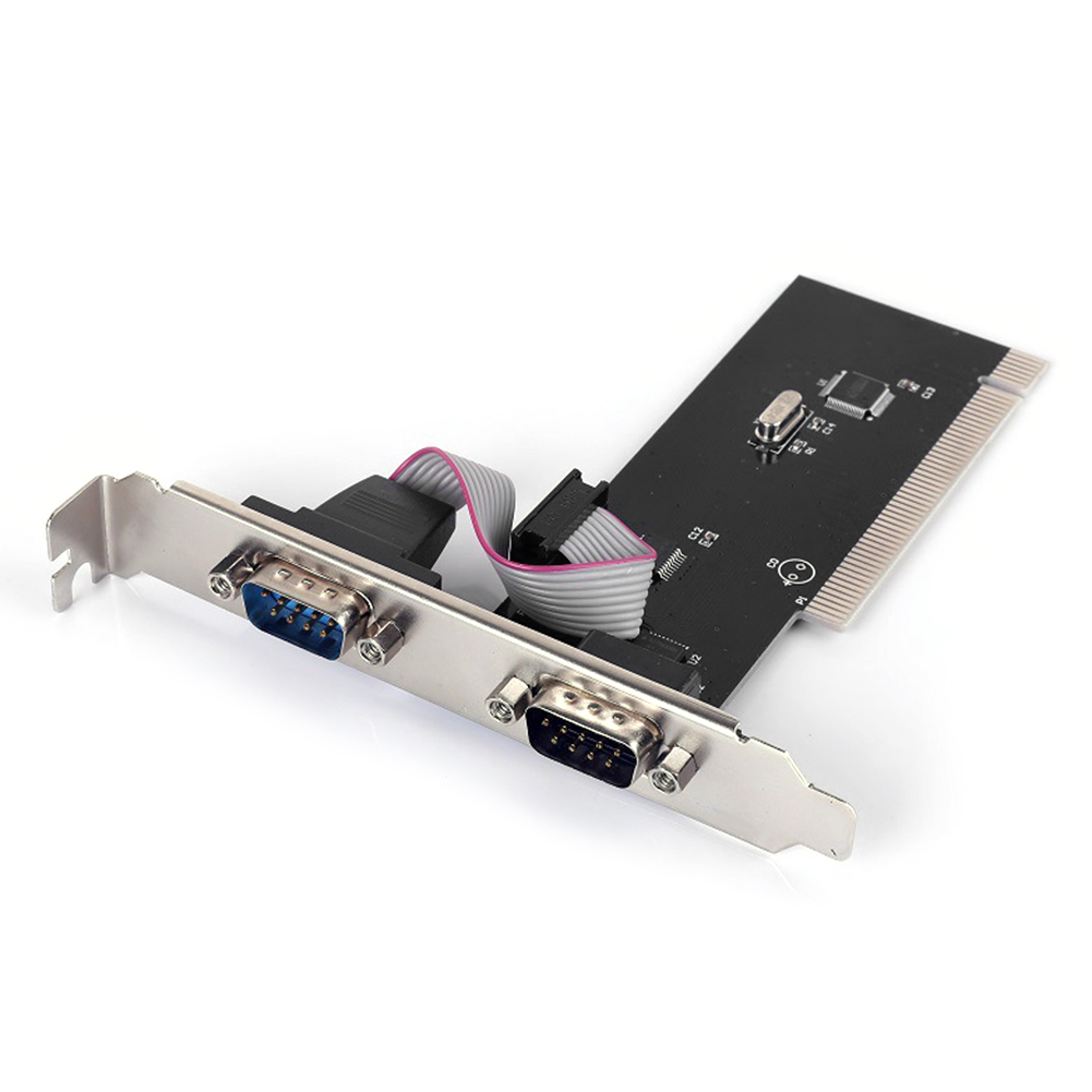 PCI 转 串口卡 COM 口 RS-232 2口9针 设备 PCI 扩展卡 工控卡