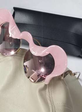 双层翻盖小脸太阳镜现货