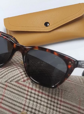 偏光墨镜防紫外线长蝶形复古男女