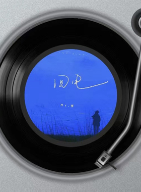 高颜值ins风仿真唱片家用房间