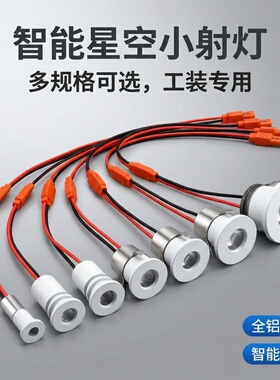 星空小灯8/10/12/15/20/25mm12V24V智能控制双色渐变呼吸氛围灯