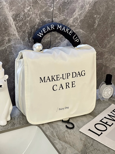 Брендовая портативная косметичка для путешествий, вместительное и большое косметическое портативное молочко, водонепроницаемая сумка для хранения