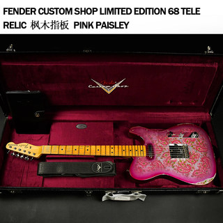 Fender Custom Shop 限量款 68 Tele Relic Pink Paisley 美产