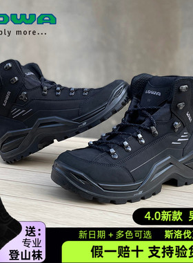 LOWA新款逆行者4.0EVO户外男女款中高帮防水防滑耐磨登山鞋徒步鞋