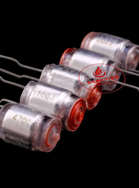 日本进口红头银膜铜脚吉他音频电容472J 4700PF