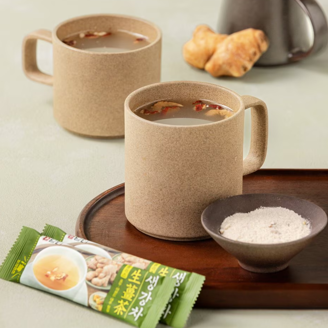 韩国进口丹特生姜红枣茶驱寒暖胃冲饮冲泡速溶冲饮方便冲饮茶