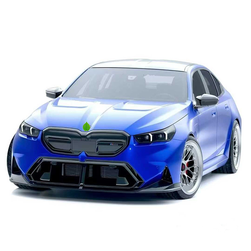 适用于宝马G90 M5改装Alpha-N干碳纤维开孔引擎机盖N款发动机包围